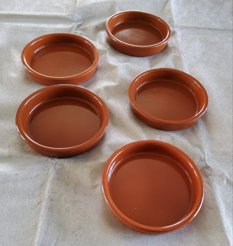 . 45 vuurvaste ovenschoteltjes voor tapas, nagerechtjes etc., Enlèvement, Comme neuf, Poterie
