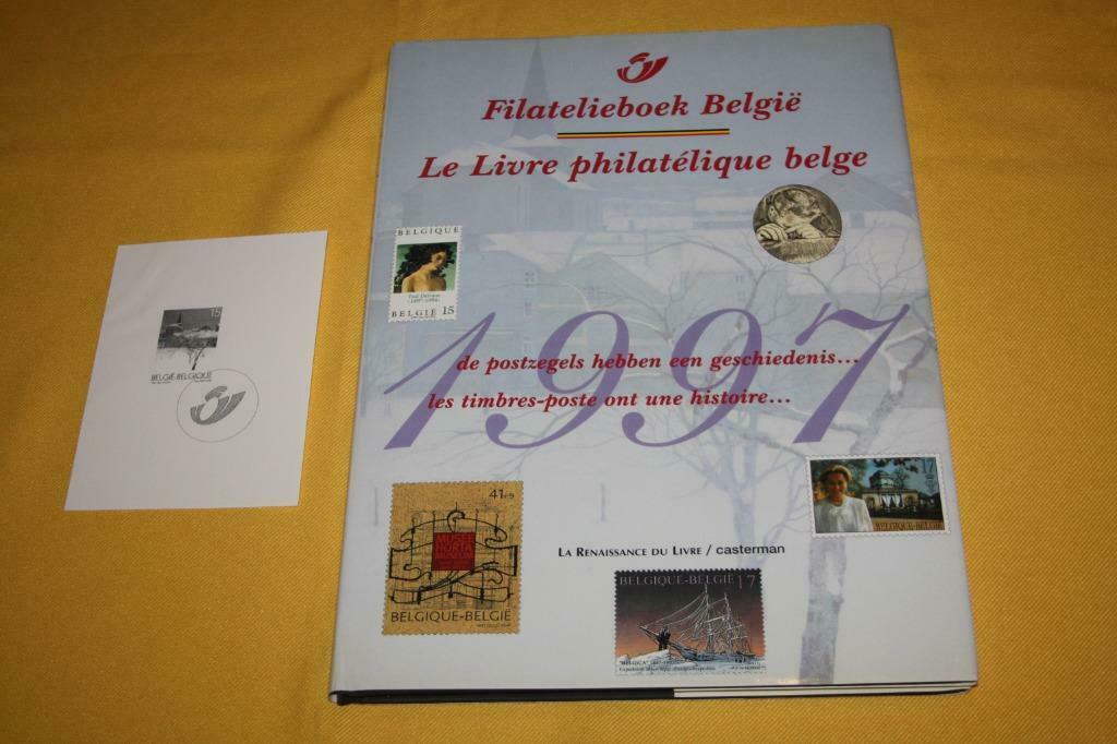 HC Filatelieboek België 1997 ( 2 talig )+ongetand velletje., Postzegels en Munten, Ophalen of Verzenden
