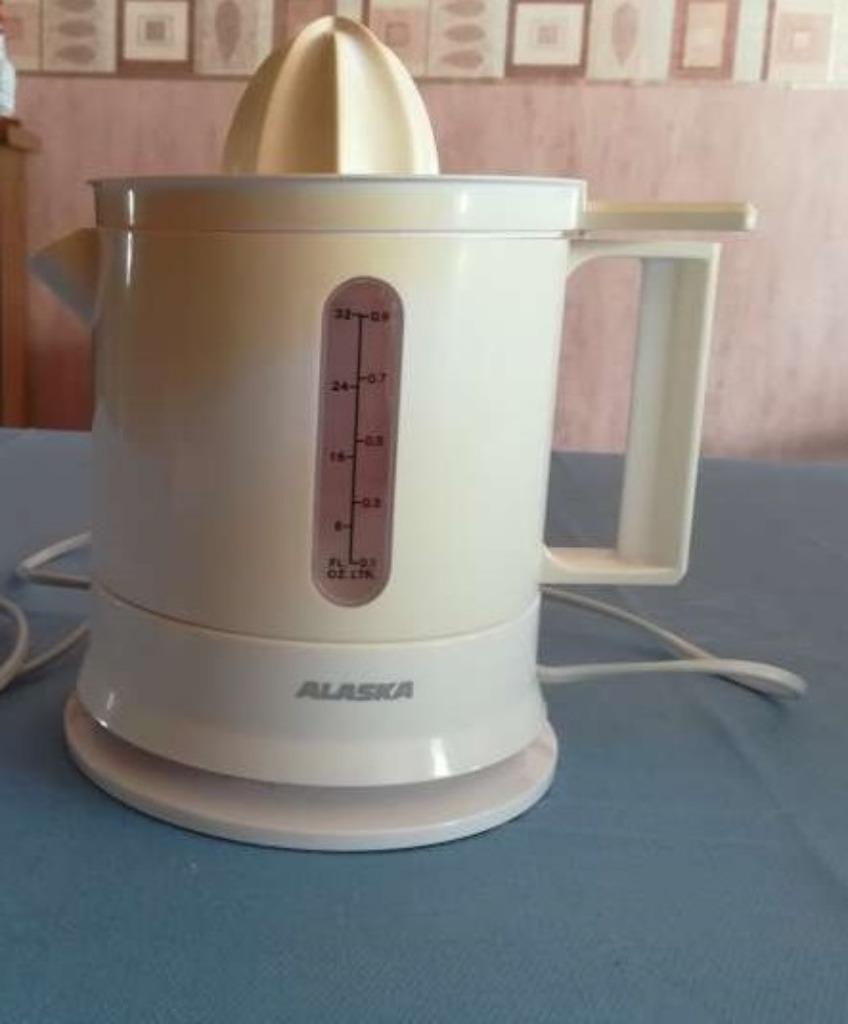 Elektrische sapcentrifuge of fruitpers Alaska, Ophalen of Verzenden, Gebruikt, Elektrisch, Sapcentrifuge