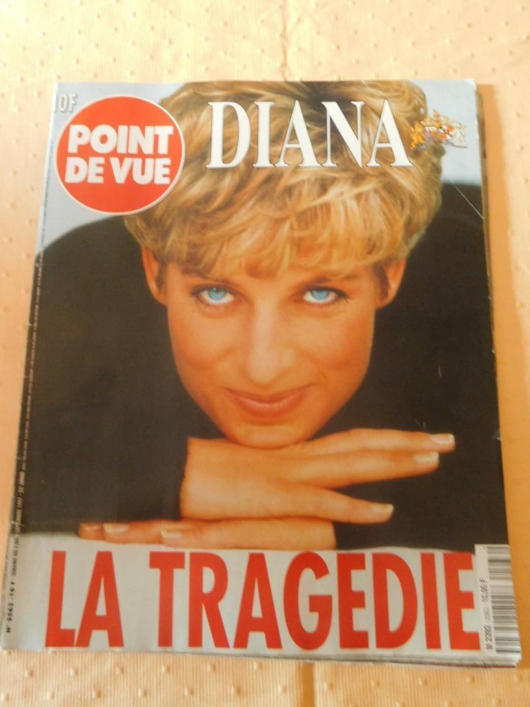 Point de vue 1997 Diana La tragédie, Enlèvement ou Envoi, Comme neuf, Autres types