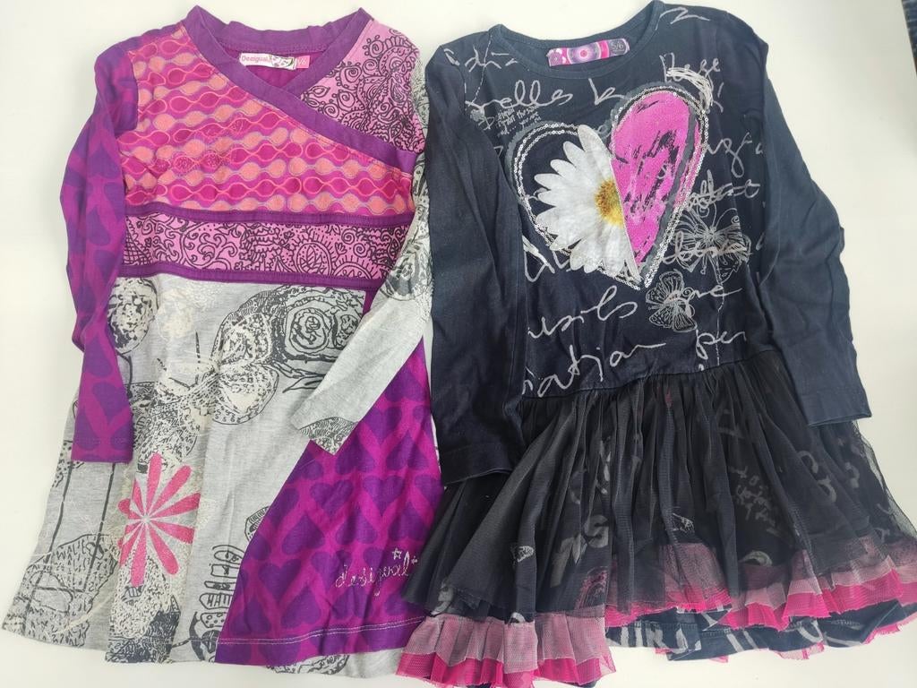 2 robes Desigual (taille 5/6 ans), Enfants & Bébés, Enlèvement ou Envoi, Utilisé, Fille, Desigual