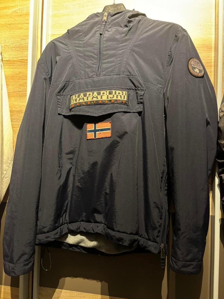 Veste Napapijri, Enlèvement, Porté, Taille 48/50 (M), Bleu