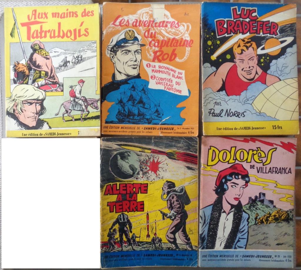 Samedi-Jeunesse - 5 albums - deel 1, Boeken, Ophalen of Verzenden, Gelezen