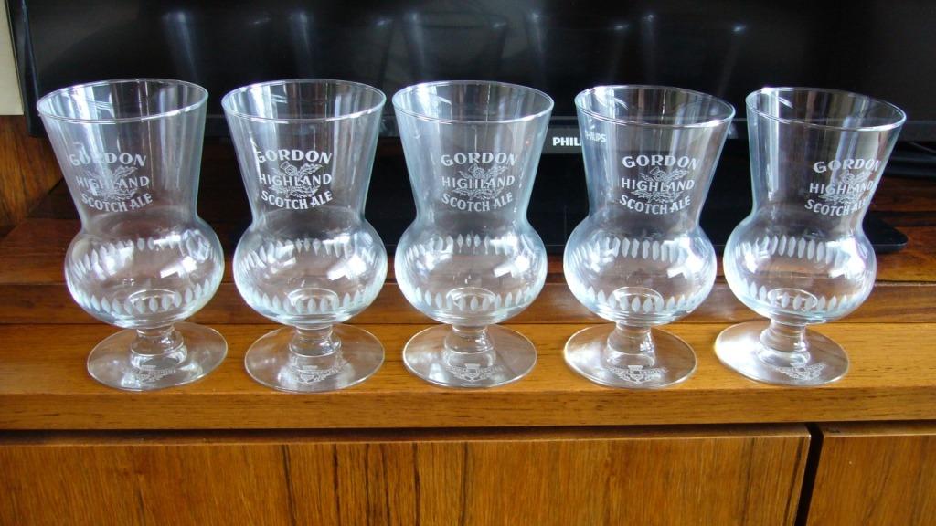 VERRES A BIÈRE GORDON SCOTCH ALE, Neuf, Verre ou Verres, Verre, Enlèvement