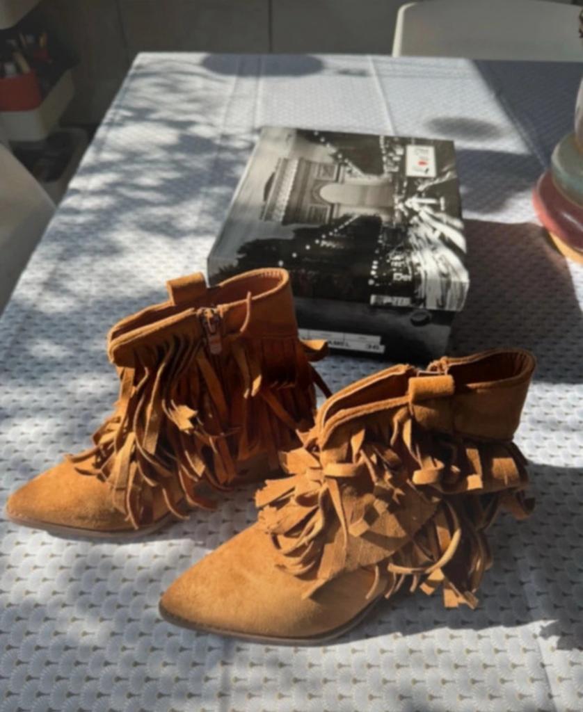 Gloednieuwe Love it cowboy boots camel dames maat 36, Neuf, Love it, Brun, Enlèvement
