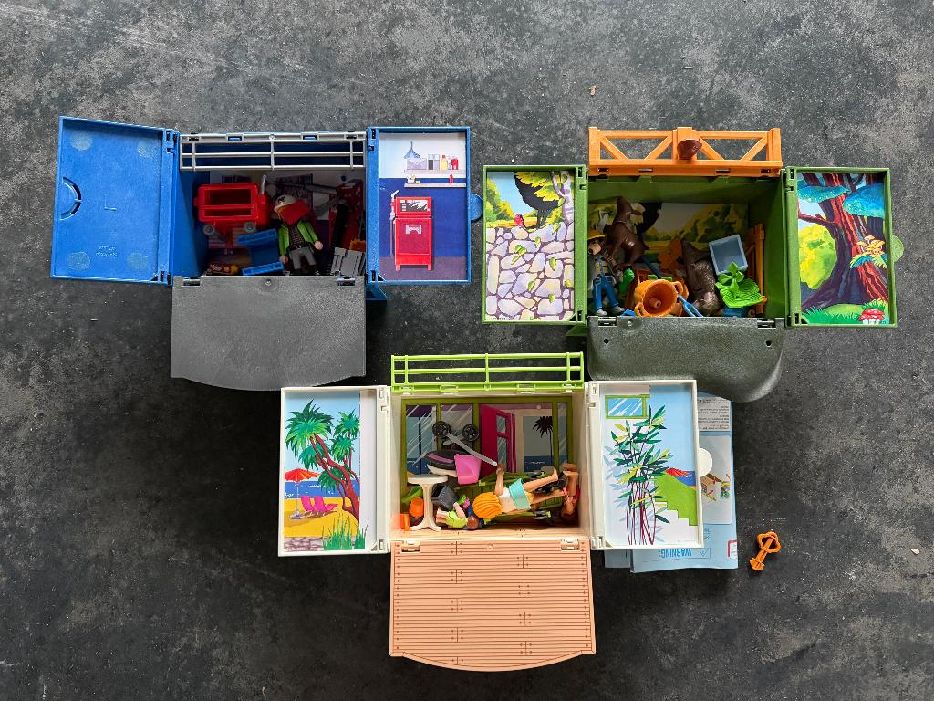 Lot playmobil, Ophalen of Verzenden, Zo goed als nieuw