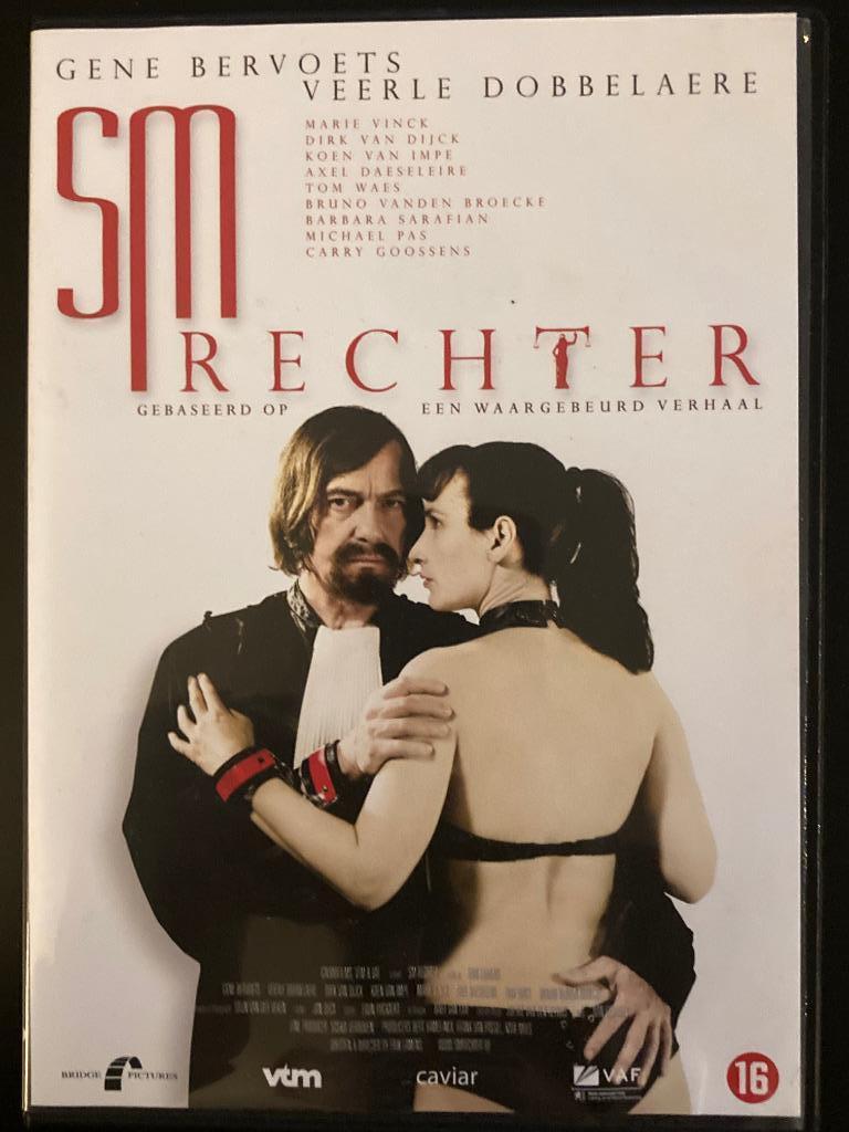 DVD " SM RECHTER " Gene Bervoets - Veerle Dobbelaere, Vanaf 16 jaar, Verzenden, Zo goed als nieuw, Drama