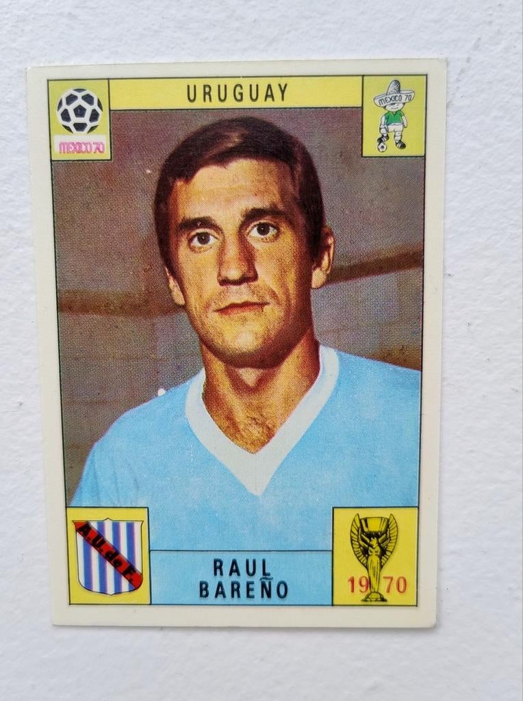 Panini Mexique 70 : Raúl Bareno, Enlèvement ou Envoi, Comme neuf
