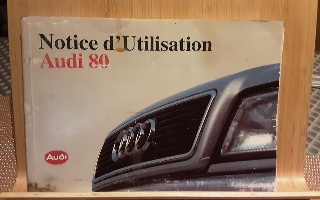 Audi 80 handleiding, Auto diversen, Handleidingen en Instructieboekjes, Ophalen of Verzenden