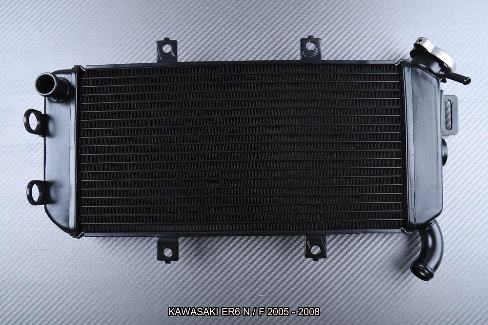 Radiateur Koeler AVDB KAWASAKI ER6 N / F 2005 2008 ER6N ER6F, Motoren, Ophalen of Verzenden, Nieuw