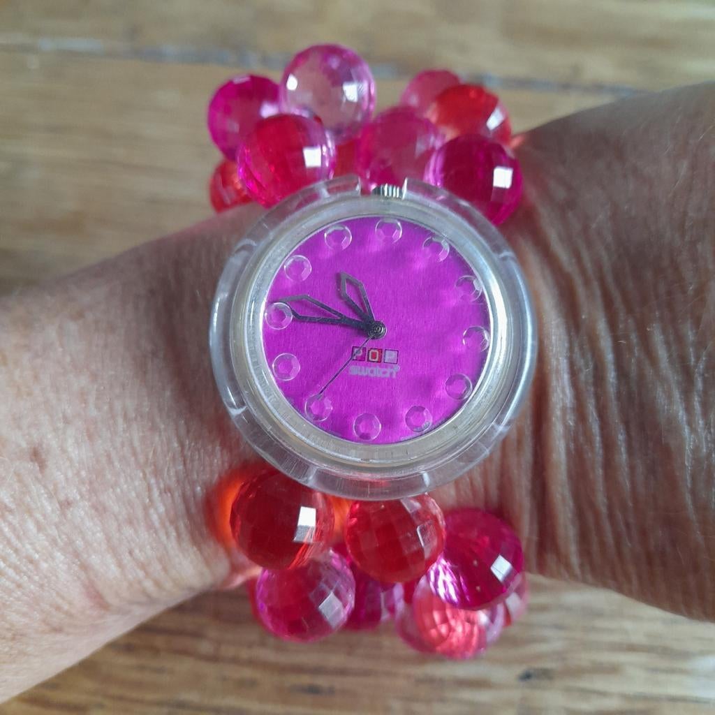 Vintage Pop Swatch Pink pour femmes, Enlèvement ou Envoi
