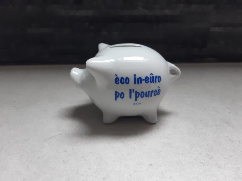 Tirelire petit cochon blanc, Enlèvement ou Envoi, Comme neuf, Animal