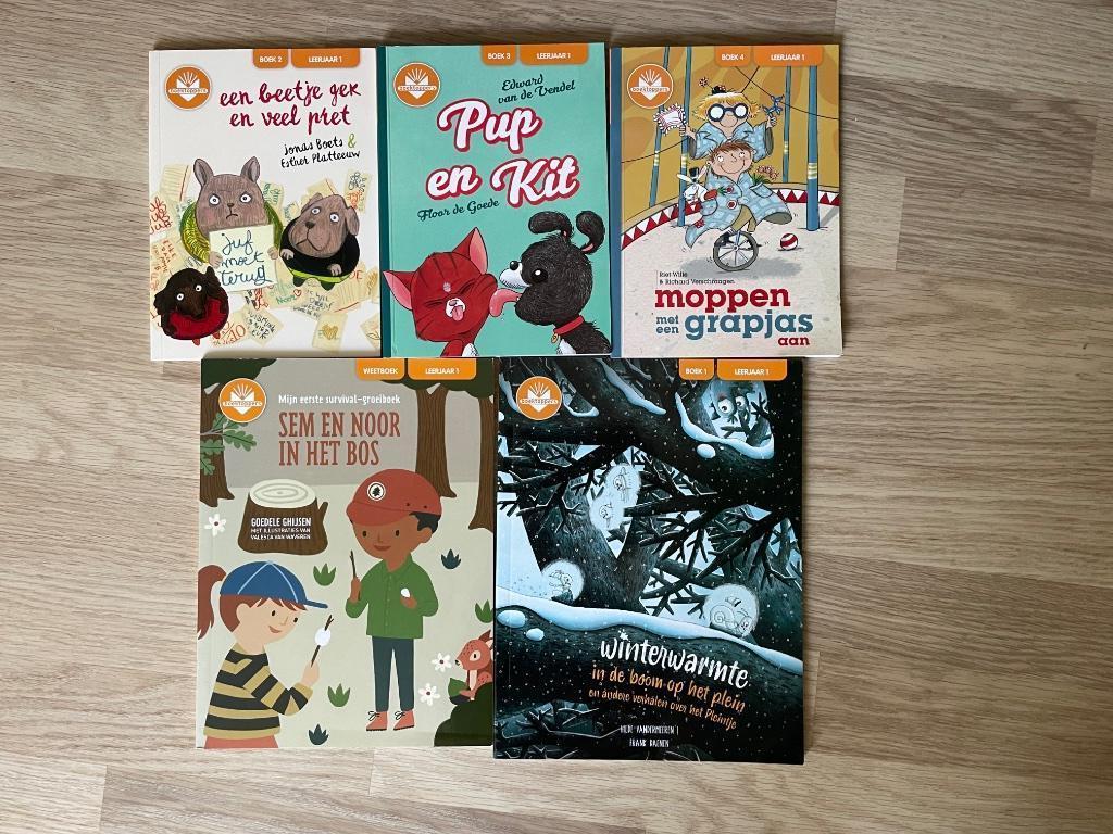 Boekjes boekentoppers eerste leerjaar, Boeken, Verzenden, Zo goed als nieuw