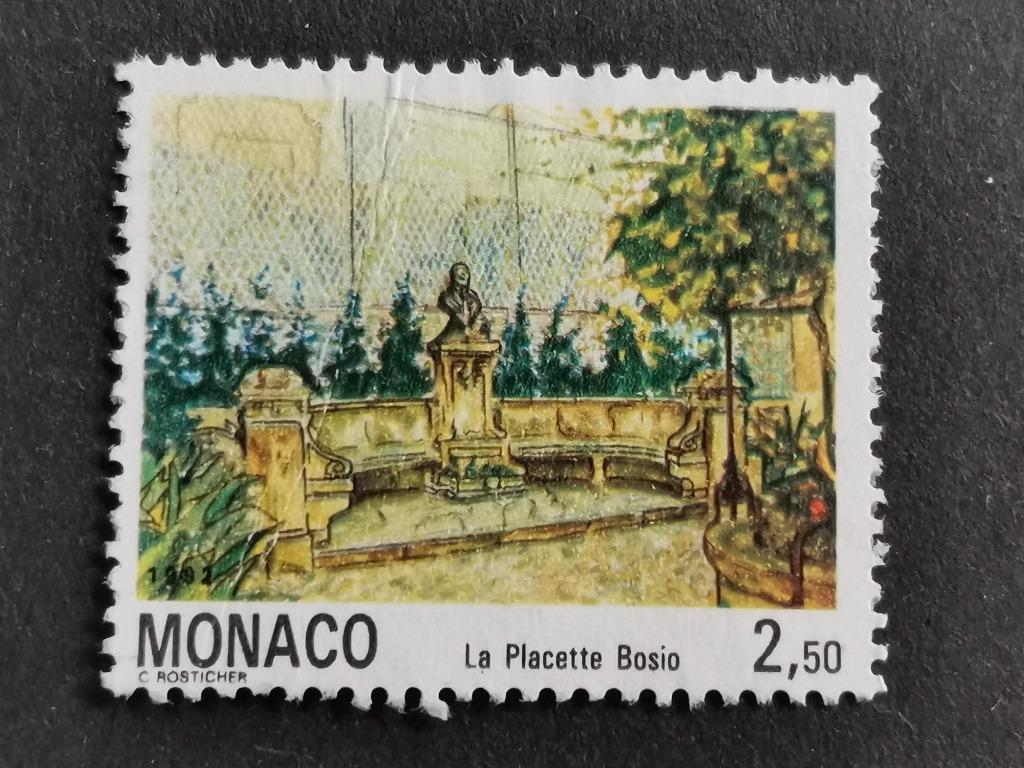 Monaco 1992 - oud Monaco - schilderkunst, Postzegels en Munten, Ophalen of Verzenden, Monaco, Gestempeld