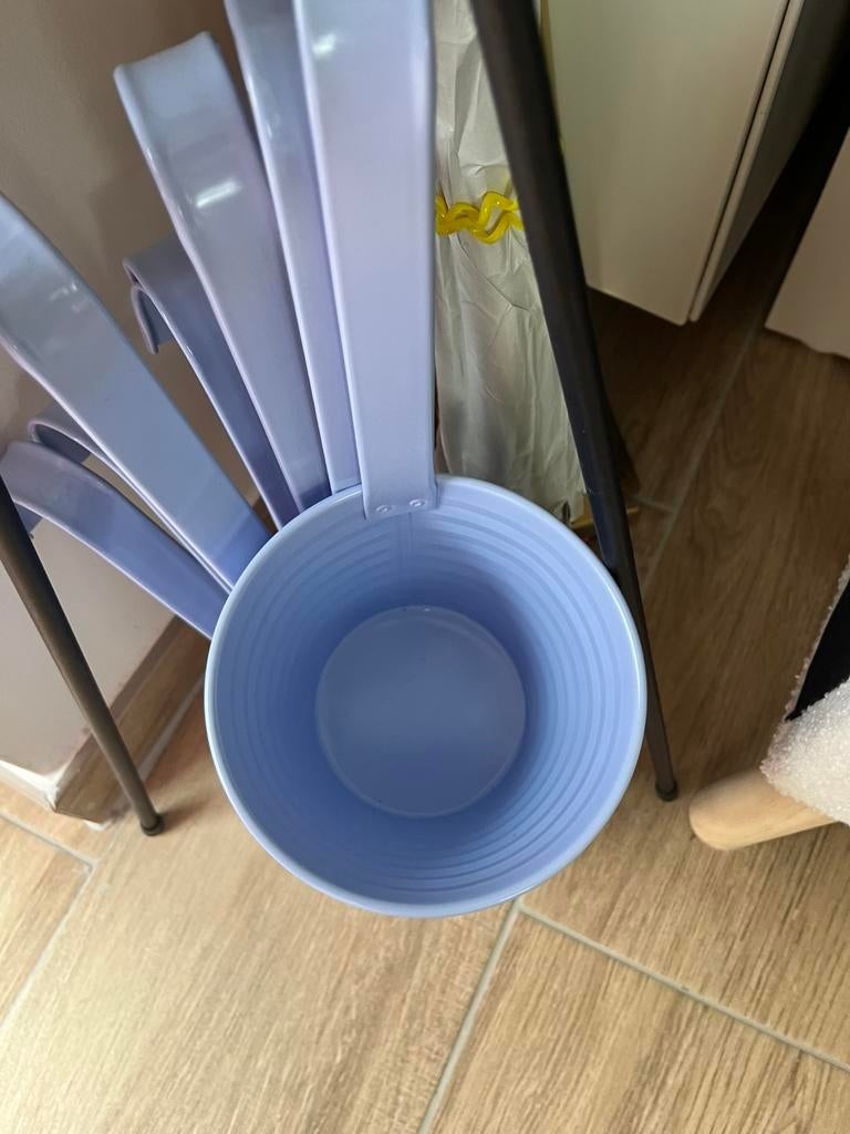 Pot plante bleu ciel mauve neuf, Enlèvement ou Envoi, Neuf