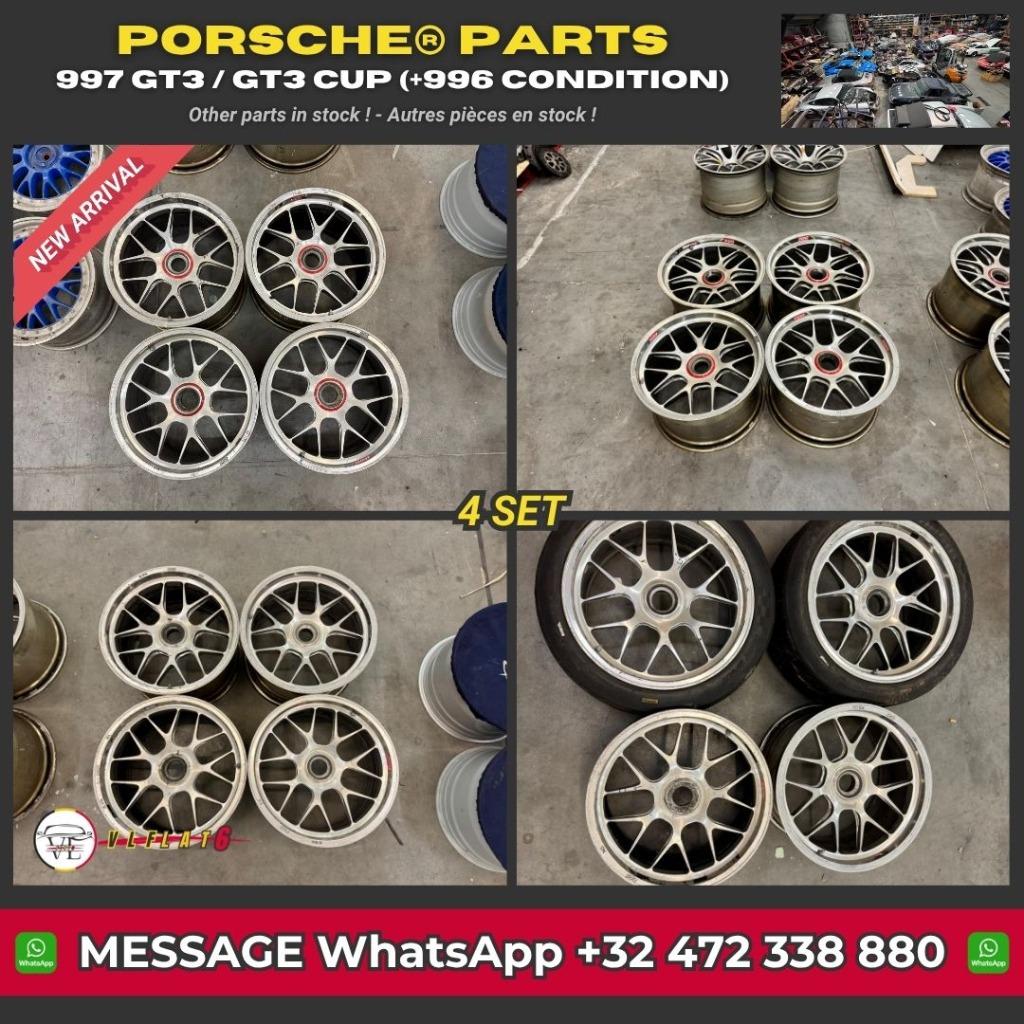 Set complet de jantes BBS RE – Porsche 997 GT3 / GT3 CUP, Autos : Divers, Outils de voiture, Utilisé, Enlèvement