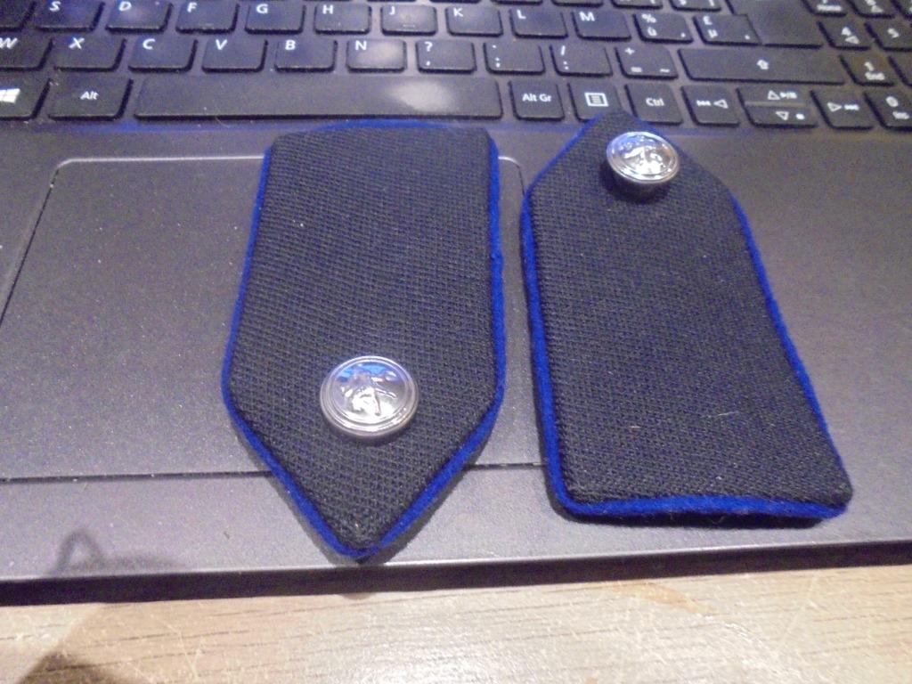 epauletten politie verzamelobject, Enlèvement ou Envoi, Gendarmerie, Emblème ou Badge