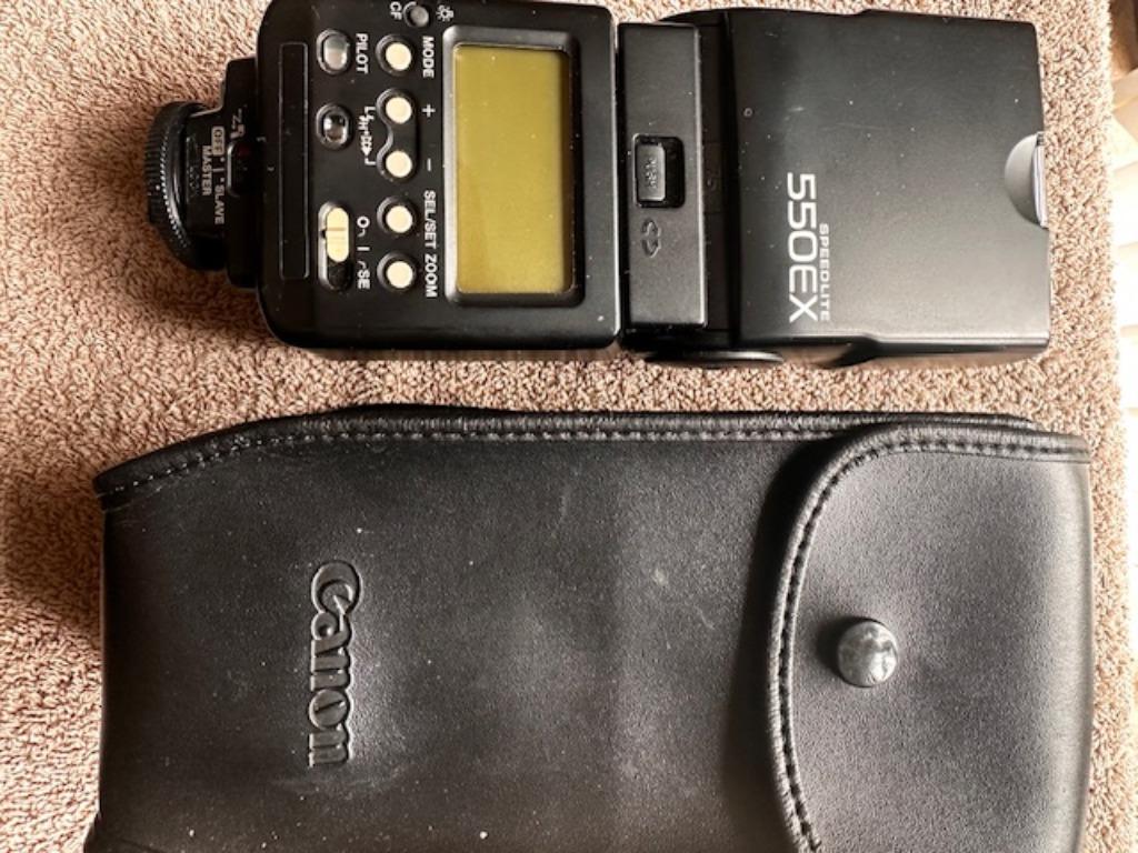 Canon flitser, Audio, Tv en Foto, Foto | Flitsers, Ophalen, Canon