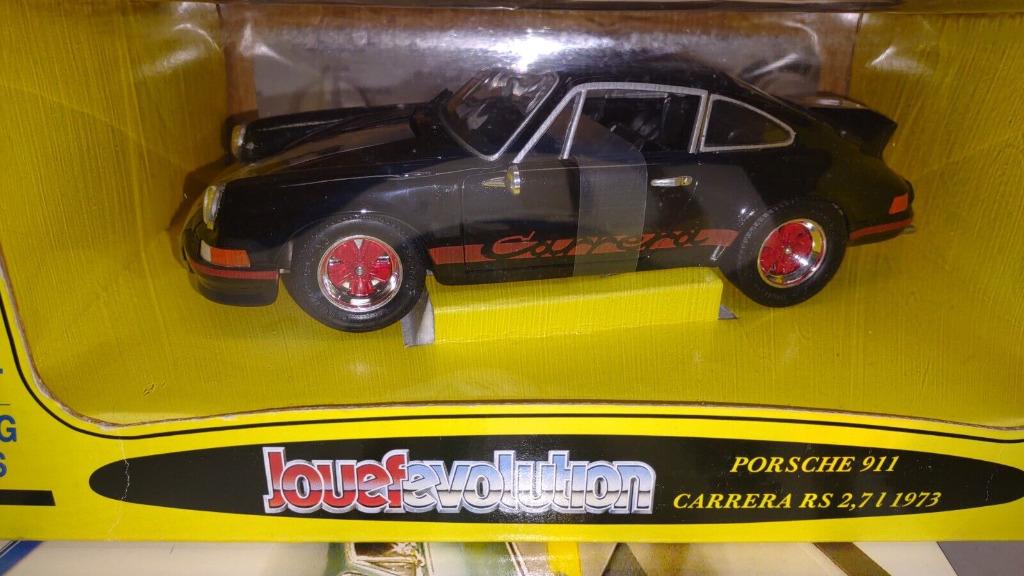 Jouef Evolution 1973 PORSCHE 911 RS 2.7 CARRERA black 1:18 s, Enlèvement ou Envoi, Comme neuf, Voiture