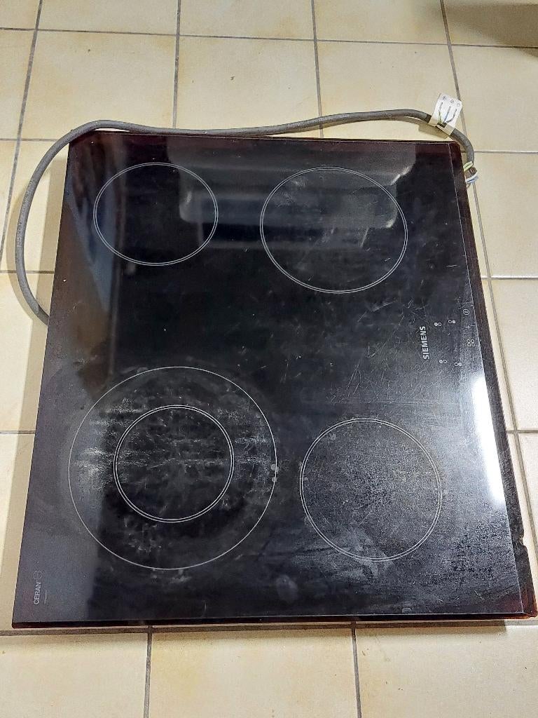 Kookplaat, Elektronische apparatuur, Ophalen, Gebruikt, 4 kookzones, Inbouw