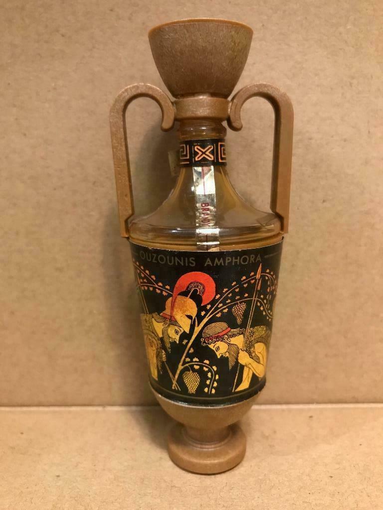 Brandy - Ouzounis Amphora - Proefflesje alcohol - Griekenlan, Overige gebieden, Overige typen, Nieuw, Ophalen of Verzenden
