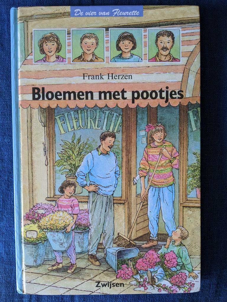 Bloemen met pootjes, Frank Herzen, uitgeverij Zwijsen, Enlèvement ou Envoi, Comme neuf, Frank Herzen