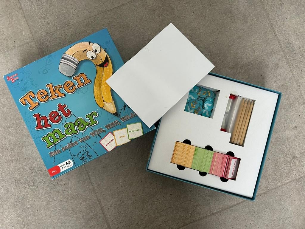 Teken het maar, Hobby en Vrije tijd, Ophalen