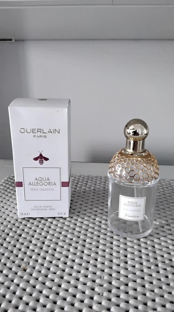 Flacon vide Aqua Allegoria Pera Granité de Guerlain 125 ml, Enlèvement ou Envoi, Comme neuf, Bouteille de parfum
