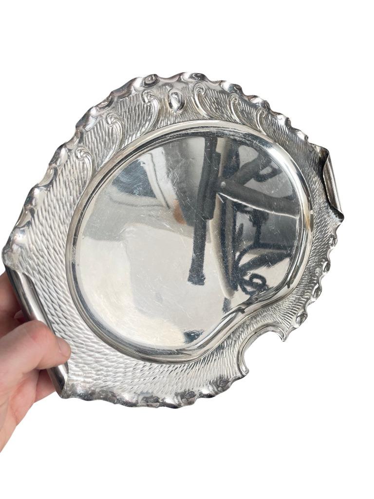 Plateau Art Nouveau WMFN I/O en Métal Argenté à Déposer, Enlèvement ou Envoi, Argent
