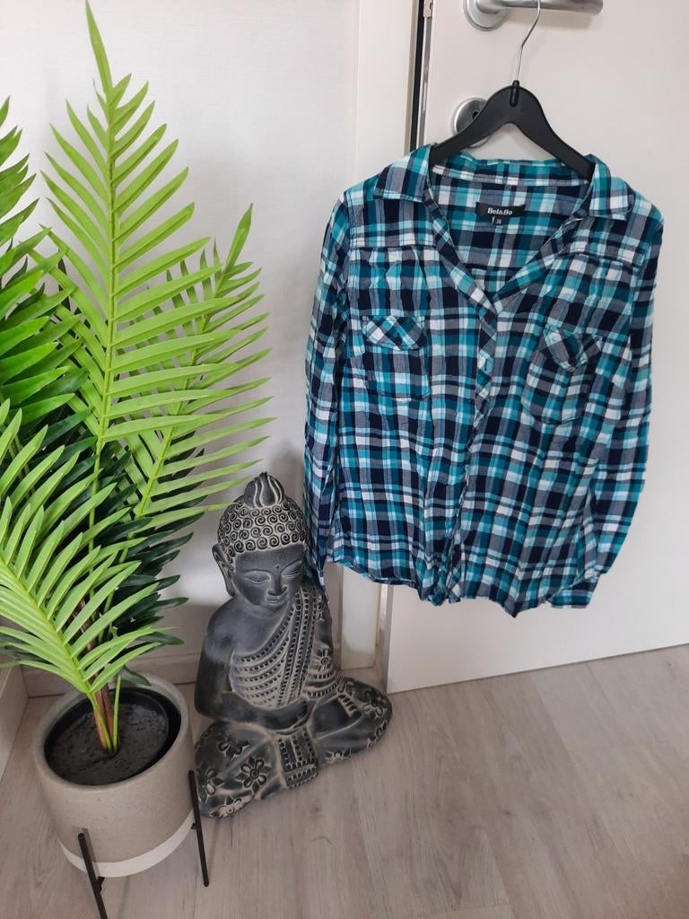 Blouse/hemd Bel&Bo maat 38, Ophalen of Verzenden, Zo goed als nieuw