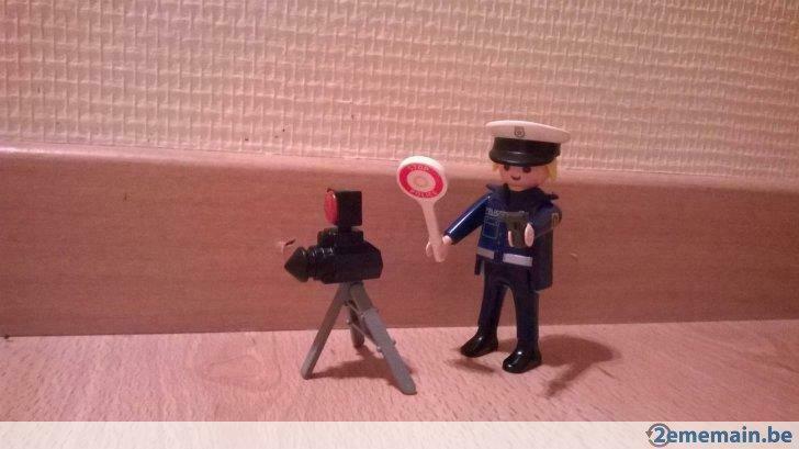 Playmobil 4902 Policier et radar, Ophalen, Gebruikt