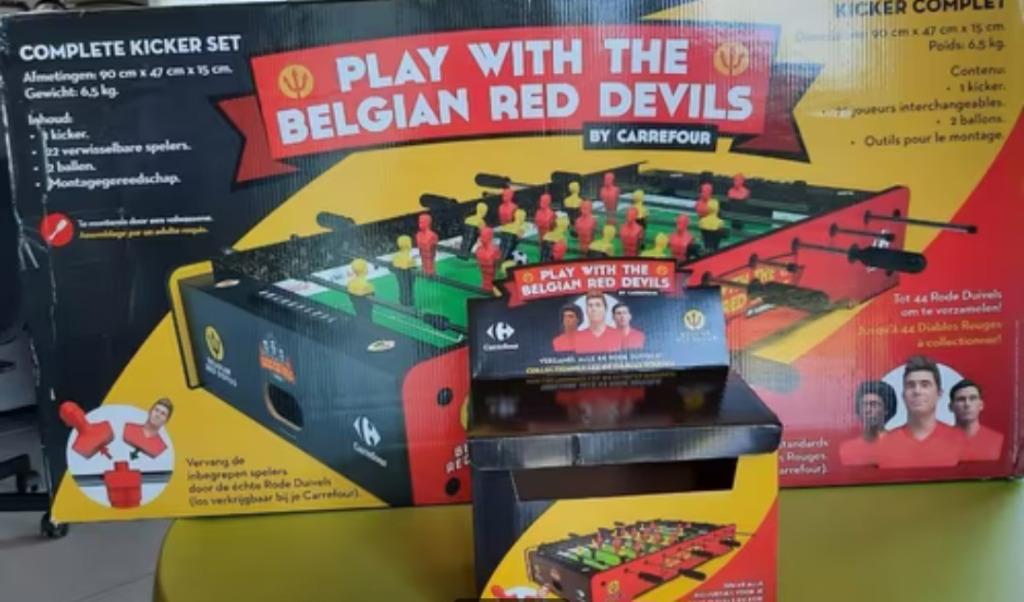 kickertafel Rode Duivels, Hobby en Vrije tijd, Ophalen, Nieuw