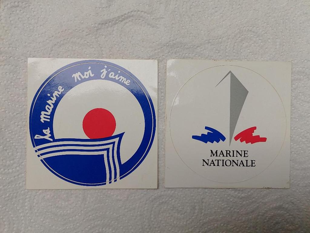 Autocollants Marine Française, Enlèvement ou Envoi, Marine
