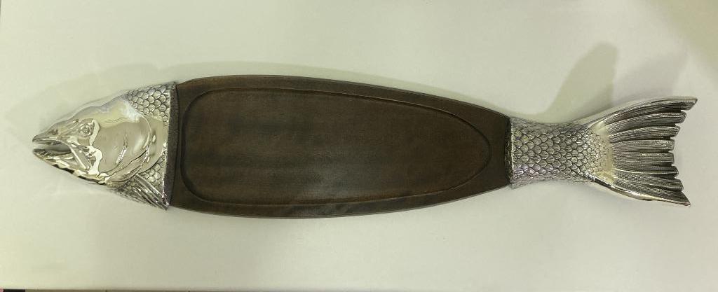 houten presenteer/opdienschotel voor buffet of tafel, Zakelijke goederen, Ophalen, Gebruikt, Tafelaankleding
