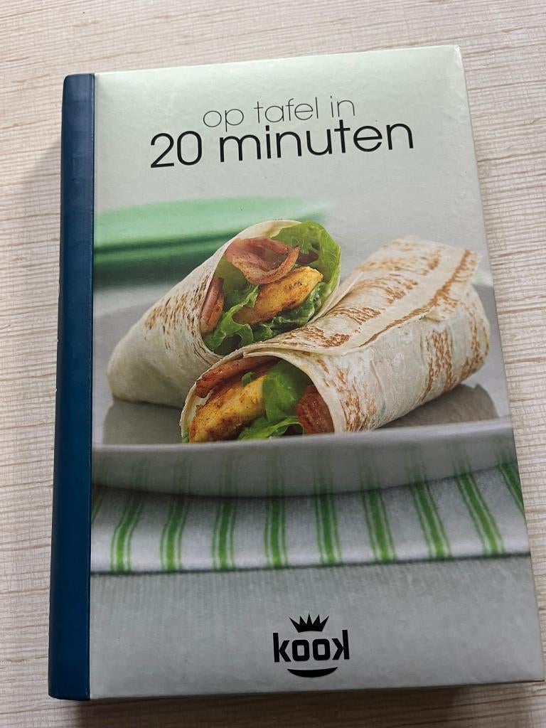 kookboek: op tafel in 20 min, Ophalen, Gelezen