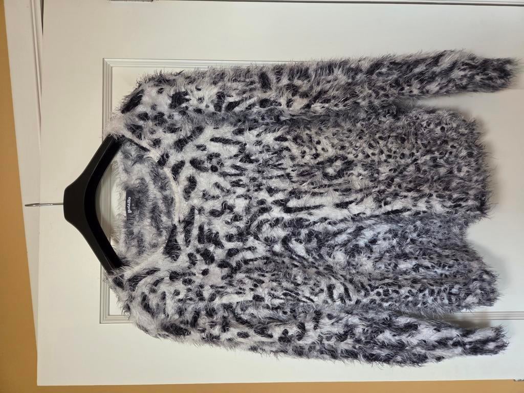 Warme trui wit zwart maat medium bel&bo, Maat 38/40 (M), Wit, Bel & Bo, Ophalen of Verzenden