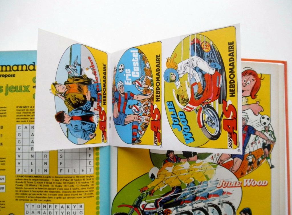 EO 1979 Super AS Album 3 - recueil - avec ses 6 autocollants, Boeken, Graton Giraud Hermann etc, Meerdere stripboeken, Ophalen