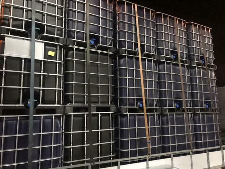 Ibc vaten en korven 1000 l en 600 l, Ophalen