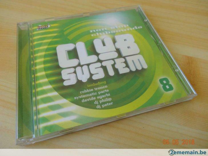 Club System 8 (1998) CD Mix Compilation Electronic, Enlèvement, Dance populaire