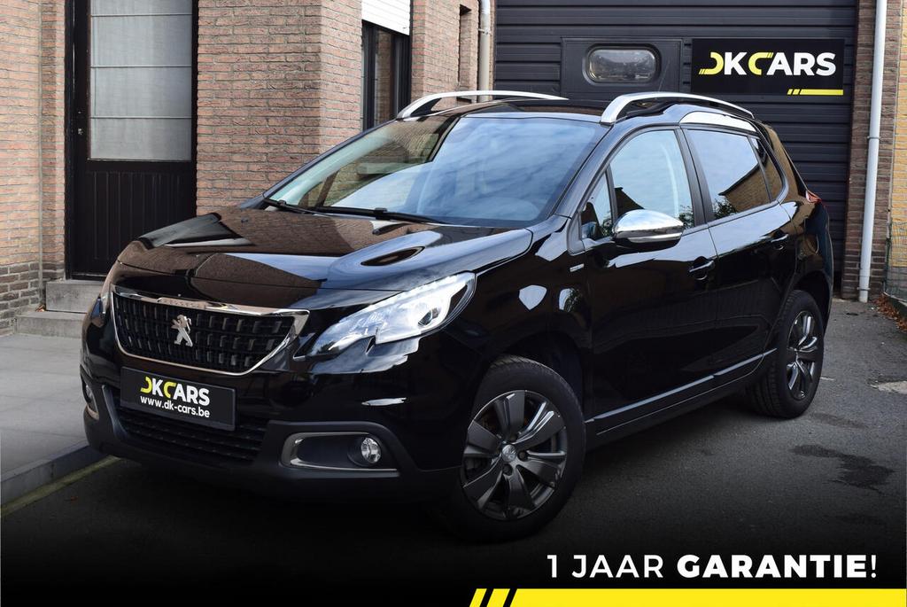 Peugeot, 2008, 1.2i PureTech - NAVI / CARPLAY / PDC, Auto's, 0 kg, Zwart, USB, 5 deurs