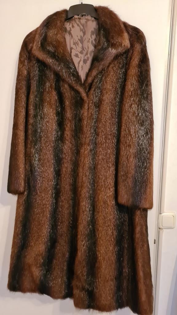 Ragondin mantel 44/46, Kleding | Dames, Ophalen of Verzenden, Zo goed als nieuw