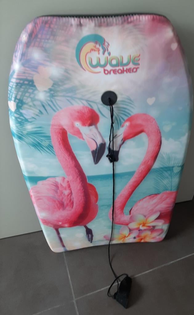 Bodyboard kind met pols leash, Watersport en Boten, Golfsurfen, Ophalen, Zo goed als nieuw, Funboard, Met koord