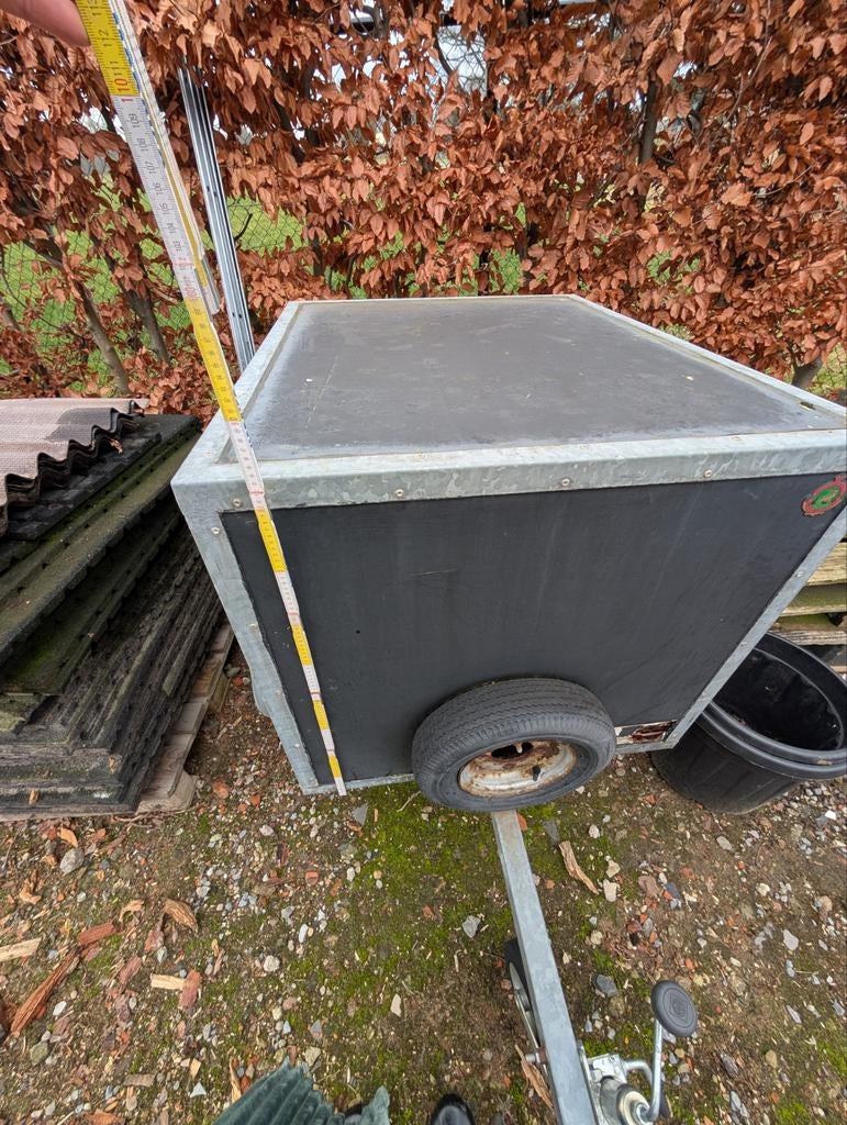 Aanhangwagen voor dieren of honden., Ophalen