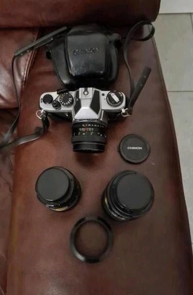 Chinon CM-3 ,met 3 lenzen en tas, Audio, Tv en Foto, Ophalen of Verzenden, Zo goed als nieuw
