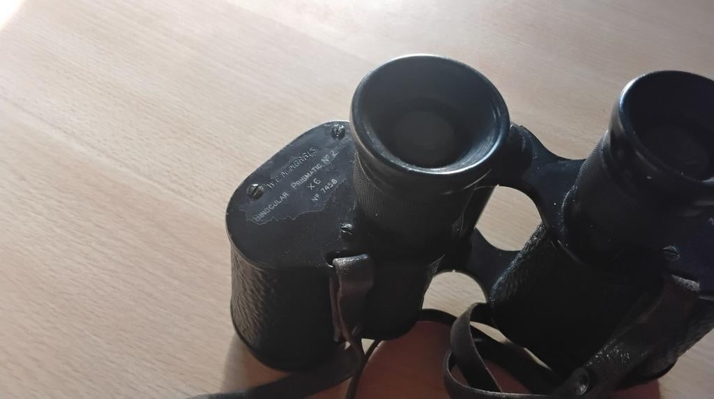 GB verrekijker met draagtas, Verzamelen, Militaria | Tweede Wereldoorlog, Ophalen of Verzenden