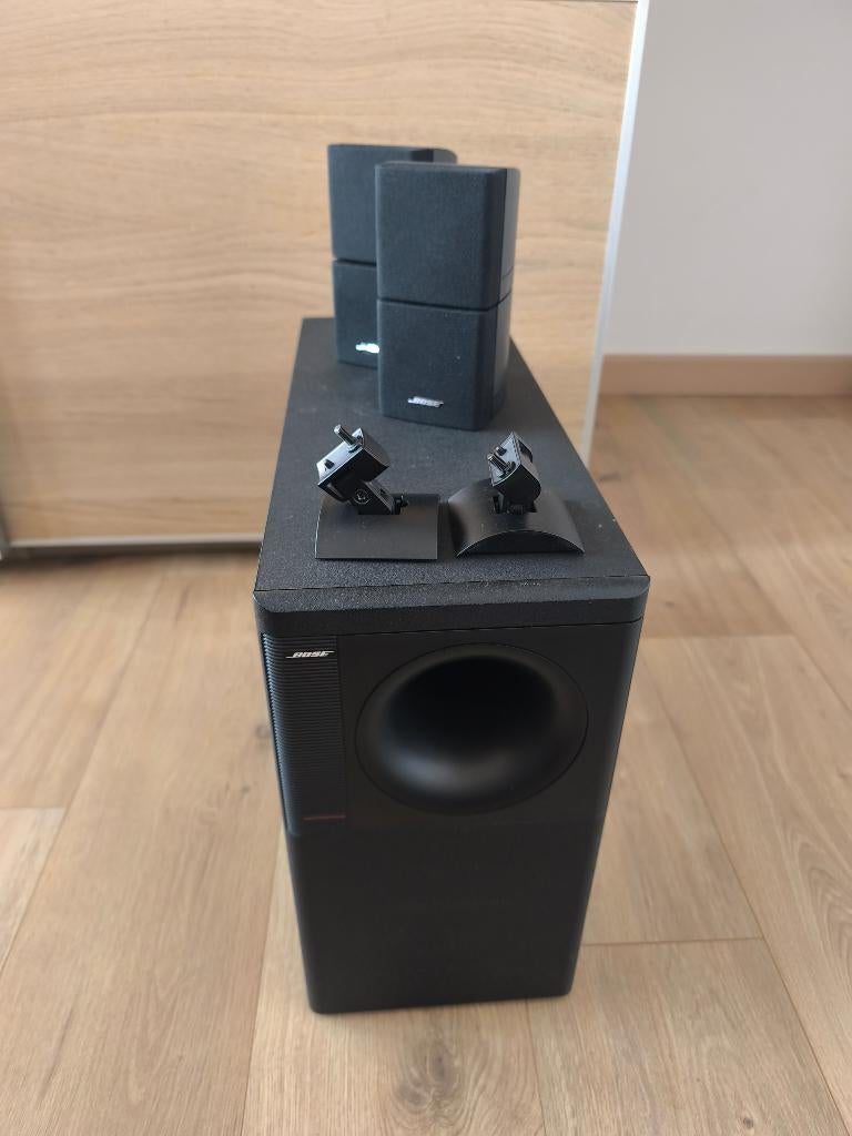 Bose 2.1 Acoustimass, Subwoofer, 60 à 120 watts, Comme neuf, Enlèvement