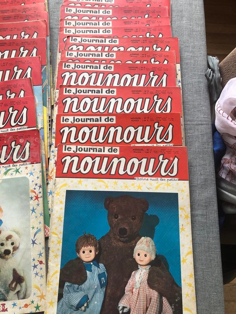 Verzameling van het tijdschrift „Nounours”, Gelezen, Overige typen