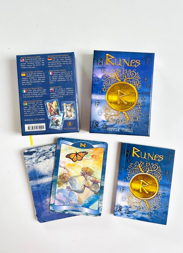 Oracles des Runes - 24 cartes + 1 livret, Enlèvement, Comme neuf