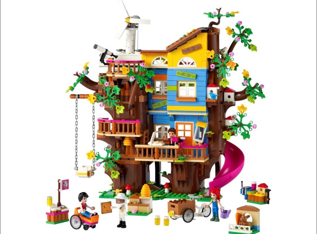 Lego Friends 41703 La cabane de l’amitié dans l’arbre, Ophalen of Verzenden, Zo goed als nieuw, Complete set, Lego