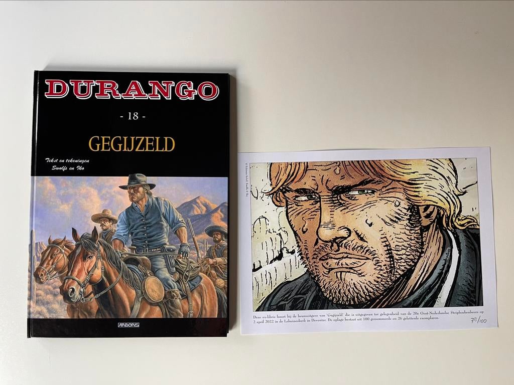 Durango Hc gegijzeld Gelegenheidsuitgaven op 100 ex, Boeken, Ophalen of Verzenden